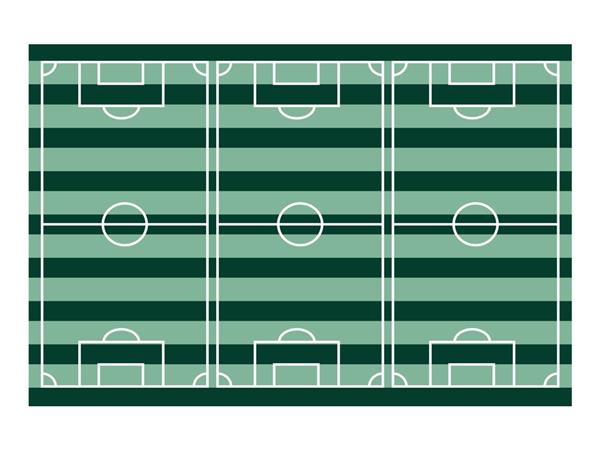 Grote foto voetbal tafelloper 1 8m verzamelen overige verzamelingen