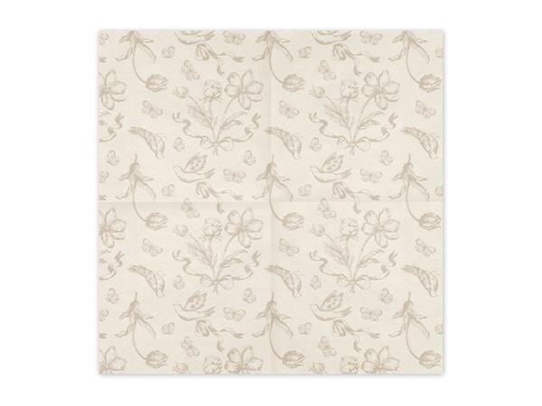 Grote foto bloemen servetten 33cm 12st verzamelen overige verzamelingen