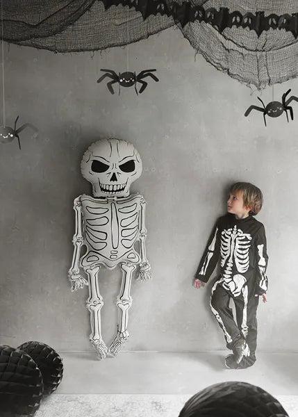 Grote foto foil balloon skeleton xxl 46x129 cm mix verzamelen overige verzamelingen
