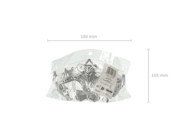 Grote foto zilveren oogmasker venetiaans verzamelen overige verzamelingen