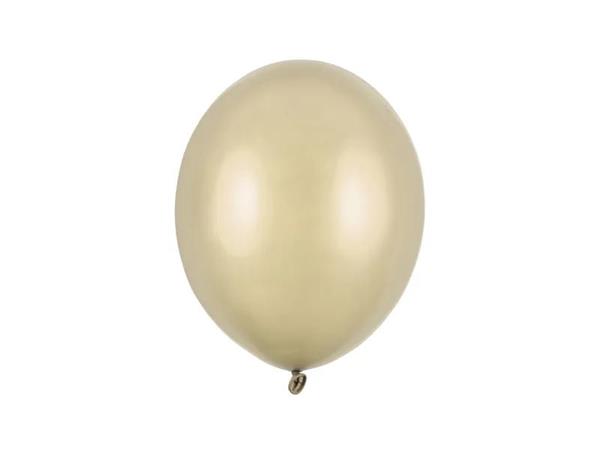 Grote foto gouden ballonnen metallic cold gold 27cm 50st verzamelen overige verzamelingen