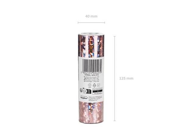 Grote foto lichtroze serpentine holografisch 3 8m verzamelen overige verzamelingen