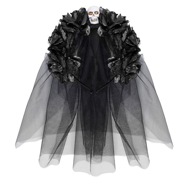 Grote foto halloween haarband met sluier verzamelen overige verzamelingen