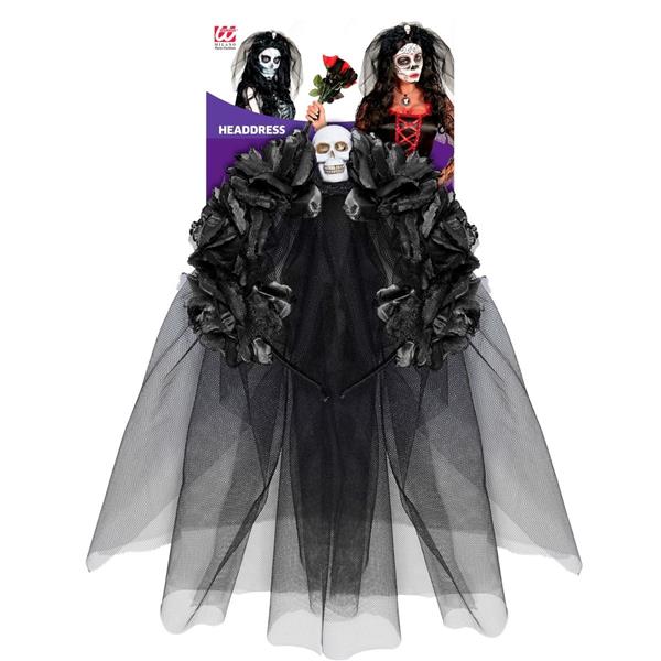 Grote foto halloween haarband met sluier verzamelen overige verzamelingen