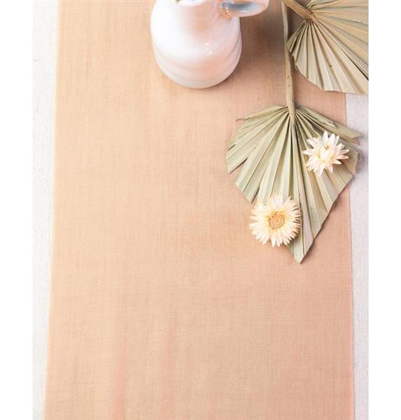 Grote foto oranje tafelloper chiffon 3m verzamelen overige verzamelingen