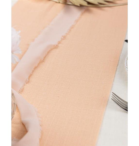 Grote foto roze tafelloper katoen 5m verzamelen overige verzamelingen