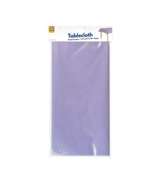 Grote foto paarse tafelkleed pastel 2 74m verzamelen overige verzamelingen