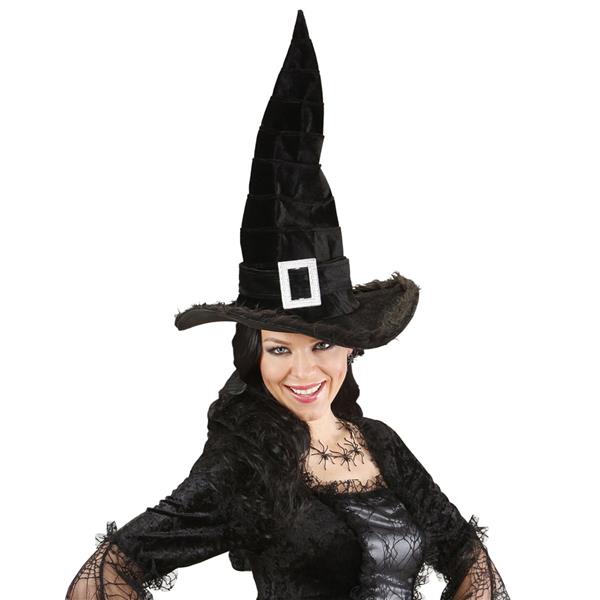 Grote foto halloween heksenhoed zwart met gesp verzamelen overige verzamelingen