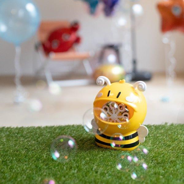 Grote foto zwart gele bellenblaas bij machine 100ml verzamelen overige verzamelingen