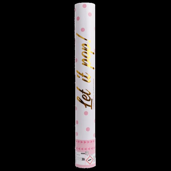 Grote foto lichtroze confetti kanon 40cm verzamelen overige verzamelingen