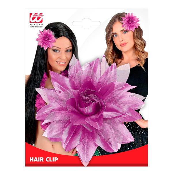 Grote foto paars roze haarbloem glitter verzamelen overige verzamelingen