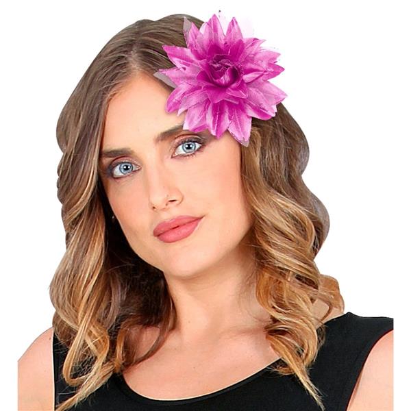 Grote foto paars roze haarbloem glitter verzamelen overige verzamelingen