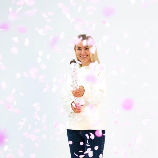 Grote foto roze confetti kanon 60cm verzamelen overige verzamelingen