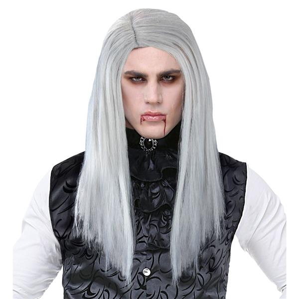 Grote foto halloween pruik grijs heren vampier verzamelen overige verzamelingen