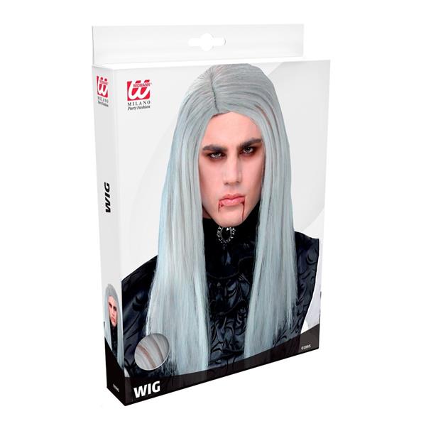 Grote foto halloween pruik grijs heren vampier verzamelen overige verzamelingen