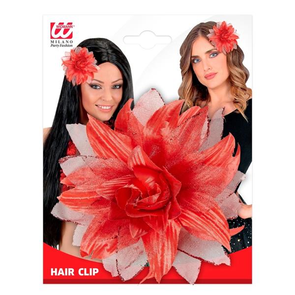 Grote foto rood haarbloem verzamelen overige verzamelingen