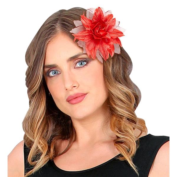 Grote foto rood haarbloem verzamelen overige verzamelingen