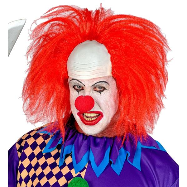 Grote foto halloween pruik rood heren clown verzamelen overige verzamelingen