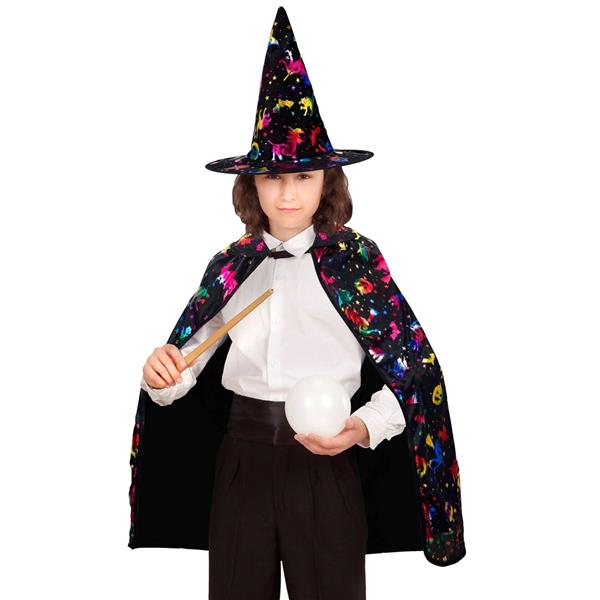 Grote foto halloween cape kind tovenaar verzamelen overige verzamelingen