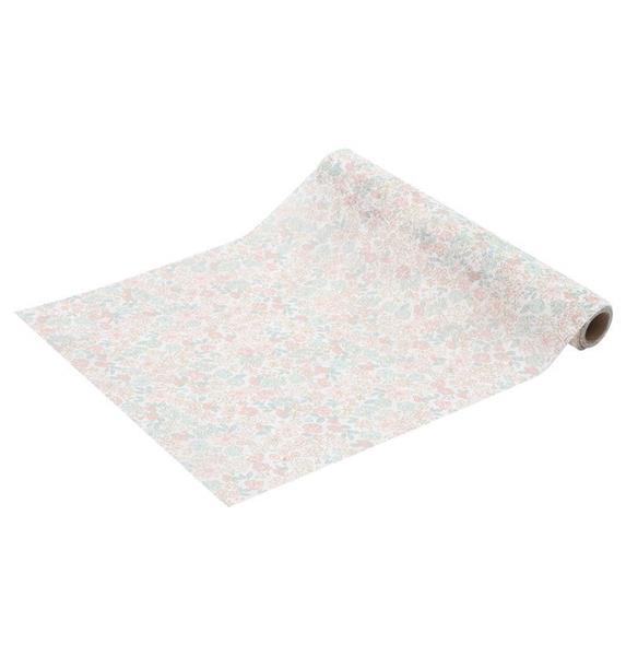 Grote foto gekleurde tafelloper bloemen 5m verzamelen overige verzamelingen