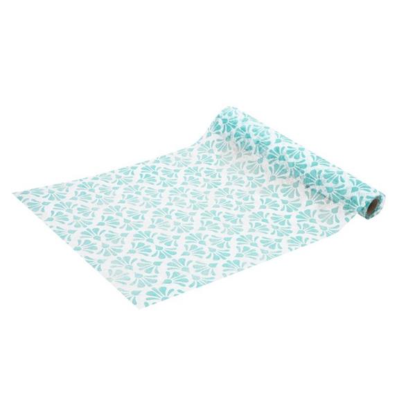 Grote foto blauwe tafelloper barok 5m verzamelen overige verzamelingen