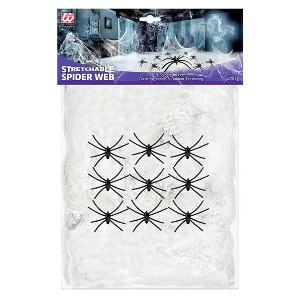 Grote foto halloween spinnenweb met spinnen 10 delig verzamelen overige verzamelingen