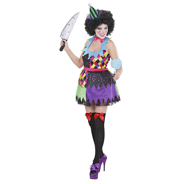 Grote foto halloween jurk gekleurd dames clown verzamelen overige verzamelingen