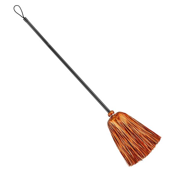 Grote foto halloween heksenbezem oranje 92cm verzamelen overige verzamelingen