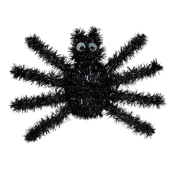 Grote foto zwarte nep spin 36cm verzamelen overige verzamelingen