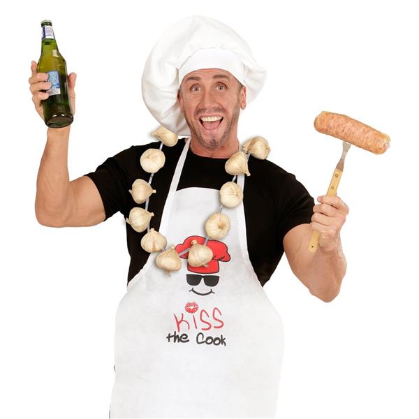 Grote foto halloween ketting knoflook 48cm verzamelen overige verzamelingen