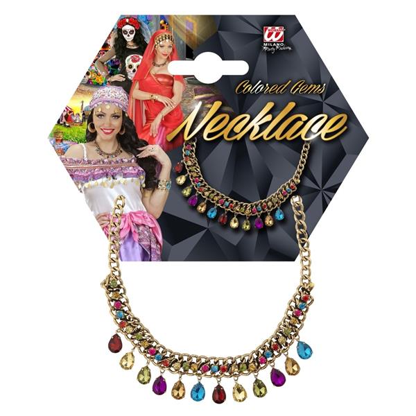 Grote foto gekleurde ketting stenen verzamelen overige verzamelingen