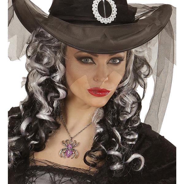 Grote foto halloween ketting paars spin verzamelen overige verzamelingen