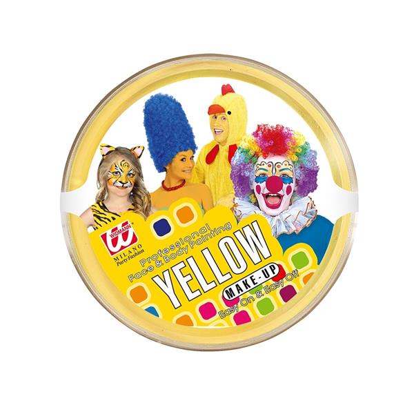 Grote foto gele schmink 25gr verzamelen overige verzamelingen