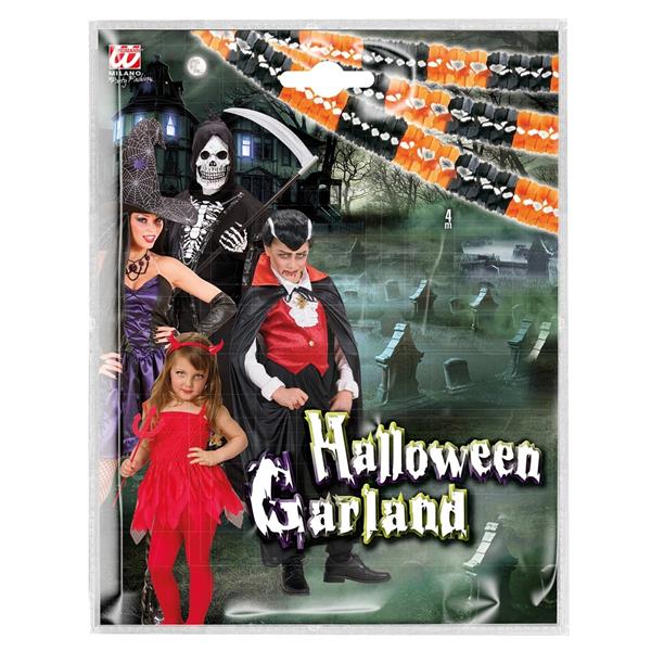 Grote foto zwart oranje slinger 4m verzamelen overige verzamelingen