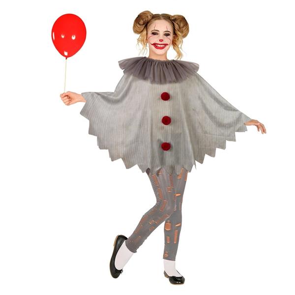 Grote foto halloween poncho kind clown verzamelen overige verzamelingen