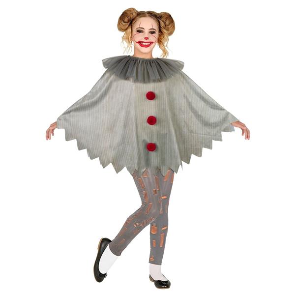 Grote foto halloween poncho kind clown verzamelen overige verzamelingen