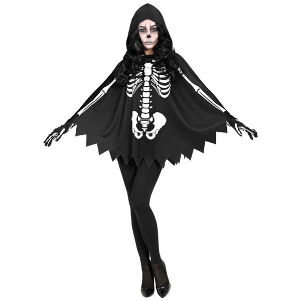 Grote foto halloween poncho skelet verzamelen overige verzamelingen
