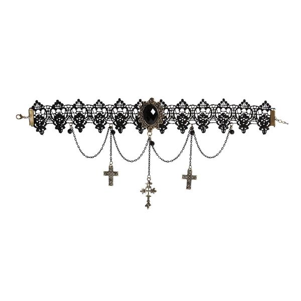 Grote foto halloween ketting met kruizen verzamelen overige verzamelingen