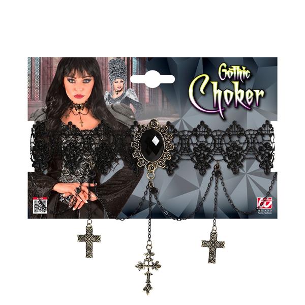 Grote foto halloween ketting met kruizen verzamelen overige verzamelingen