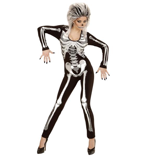 Grote foto halloween jumpsuit dames skelet verzamelen overige verzamelingen