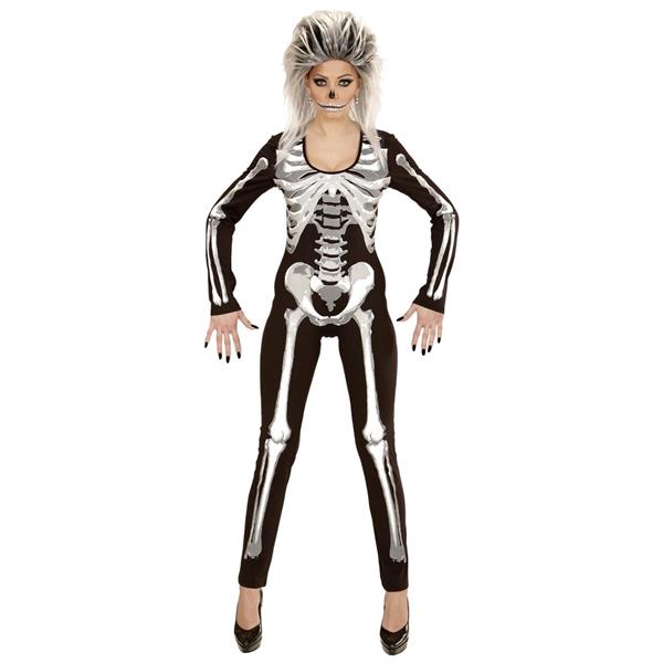 Grote foto halloween jumpsuit dames skelet verzamelen overige verzamelingen