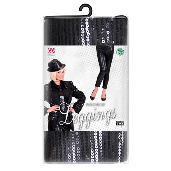 Grote foto zwarte legging pailletten verzamelen overige verzamelingen