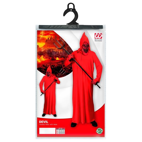 Grote foto duivel kostuum rood heren 2 delig verzamelen overige verzamelingen