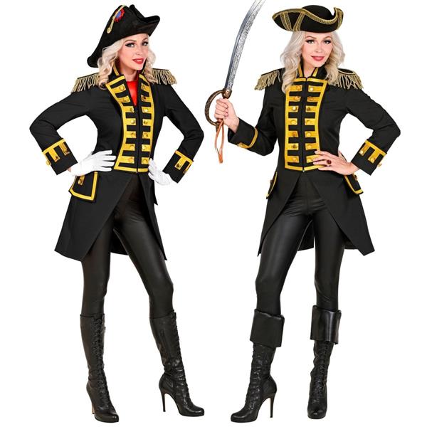 Grote foto piraat jas zwart goud dames verzamelen overige verzamelingen