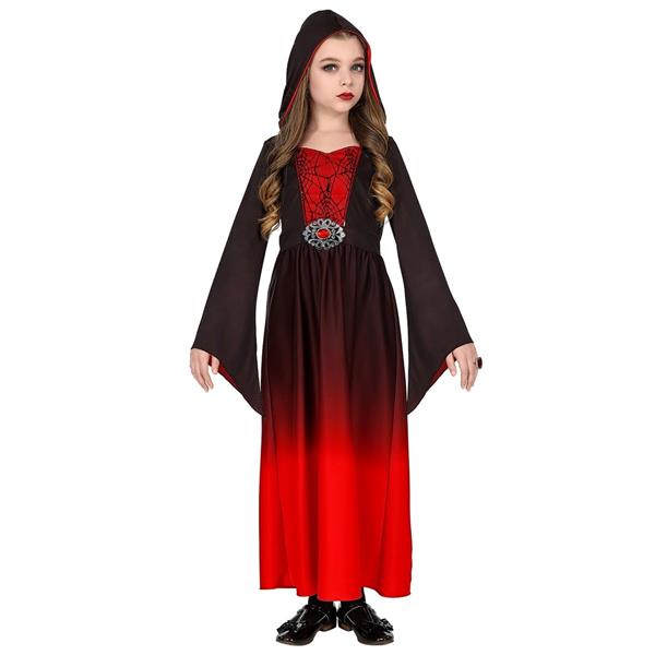 Grote foto halloween jurk zwart rood meisje gothic verzamelen overige verzamelingen