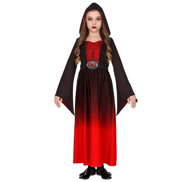 Grote foto halloween jurk zwart rood meisje gothic verzamelen overige verzamelingen