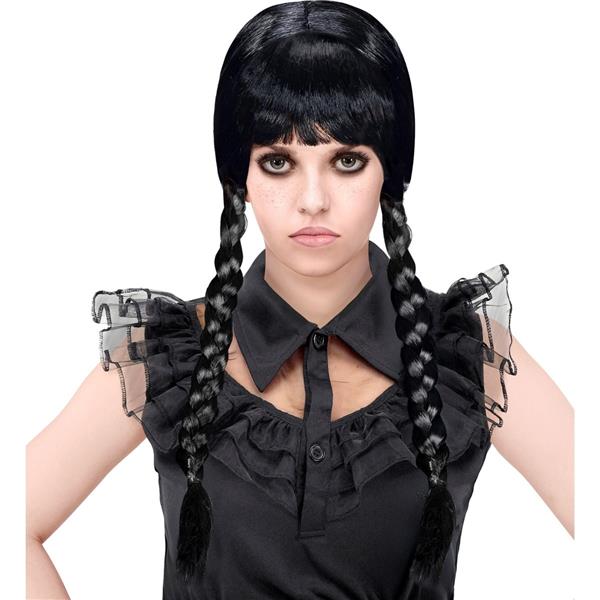 Grote foto wednesday pruik meisje verzamelen overige verzamelingen