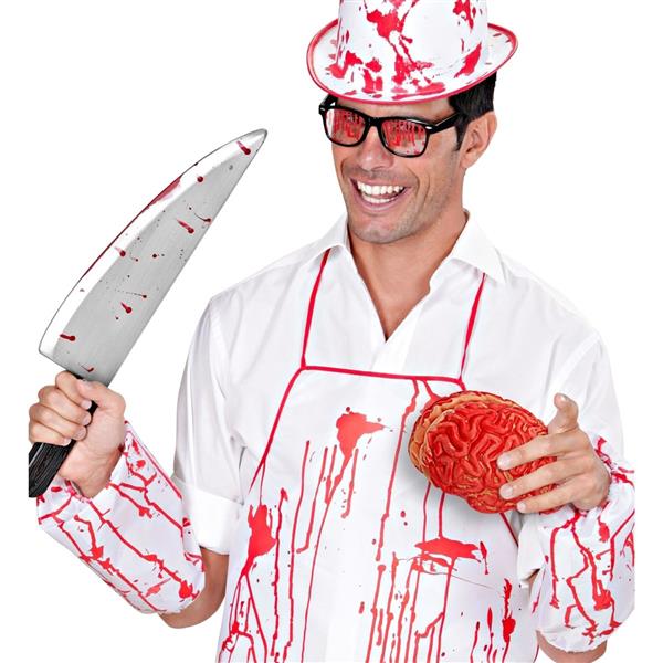 Grote foto rood nep hersenen met bloed verzamelen overige verzamelingen