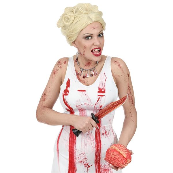 Grote foto rood nep hersenen met bloed verzamelen overige verzamelingen