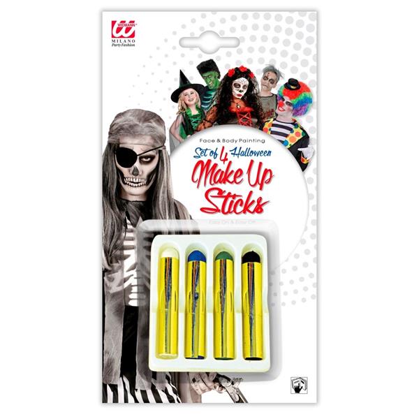 Grote foto gekleurde schminkset 4 delig verzamelen overige verzamelingen